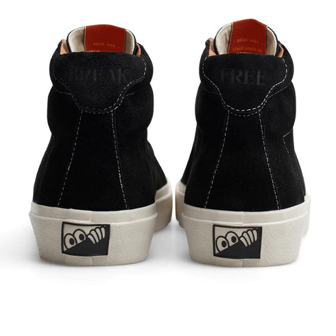 Last Resort AB Vm001 Suede Hi Chaussure - Black / White - Streetart.fr